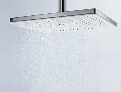 Верхний душ Hansgrohe Raindance Select 460 1jet (цвет - хром/белый) (24002400) фото 2 Aquada.com.ua Верхний душ Hansgrohe Raindance Select 460 1jet (цвет - хром/белый) (24002400) фото 2 Aquada.com.ua