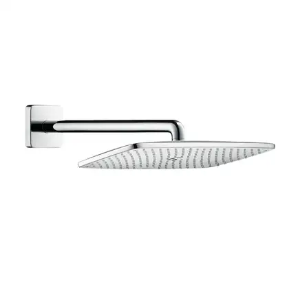 Верхний душ с держателем Hansgrohe Raindance E 360 х 190 мм, EcoSmart 9 л/мин (цвет - хром) (26605000) фото 1 Aquada.com.ua Верхний душ с держателем Hansgrohe Raindance E 360 х 190 мм, EcoSmart 9 л/мин (цвет - хром) (26605000) фото 1 Aquada.com.ua
