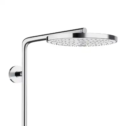 Душевая система с термостатом Hansgrohe Raindance Select S 240 Showerpipe 2jet (цвет - хром/белый) (27129400) фото 2 Aquada.com.ua