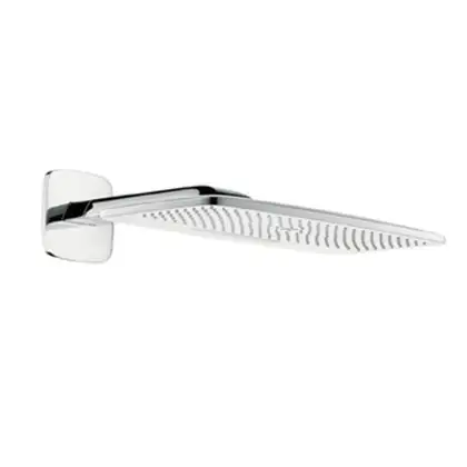 Верхний душ (тропический душ) Hansgrohe Raindance E 420 AIR 2jet 430х220 мм (27373000) фото 1 Aquada.com.ua Верхний душ (тропический душ) Hansgrohe Raindance E 420 AIR 2jet 430х220 мм (27373000) фото 1 Aquada.com.ua