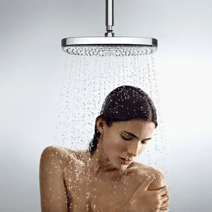 Верхний душ Hansgrohe Raindance Select E 300 2jet (цвет - хром) (27384000) фото 4 Aquada.com.ua Верхний душ Hansgrohe Raindance Select E 300 2jet (цвет - хром) (27384000) фото 4 Aquada.com.ua