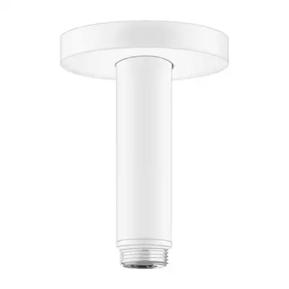 Держатель верхнего душа Hansgrohe h10 см (цвет - белый матовый) (27393700) фото 1 Aquada.com.ua Держатель верхнего душа Hansgrohe h10 см (цвет - белый матовый) (27393700) фото 1 Aquada.com.ua