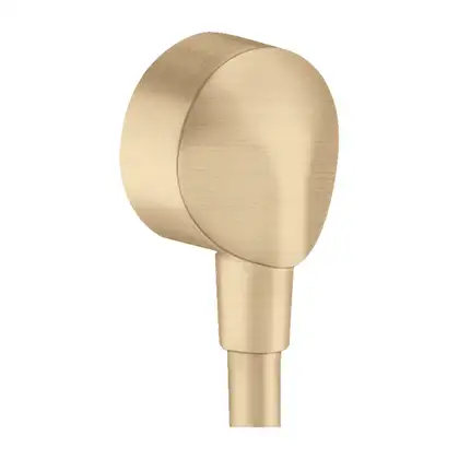 Шланговое подсоединение Hansgrohe Fixfit (цвет - матовая бронза) (27454140) фото 1 Aquada.com.ua