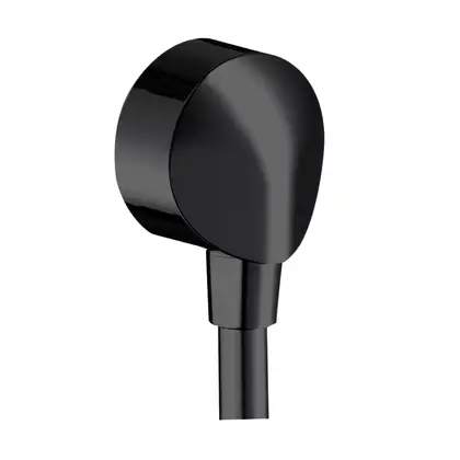 Шланговое подсоединение Hansgrohe Fixfit (цвет - чёрный матовый) (27454670) фото 1 Aquada.com.ua