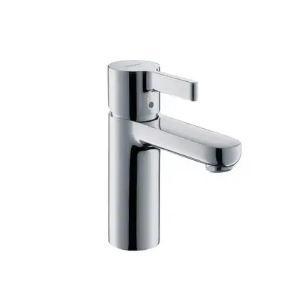 Смеситель для раковины, однорычажный Hansgrohe Metris S (цвет - хром), с донным клапаном (31060000) фото 1 Aquada.com.ua