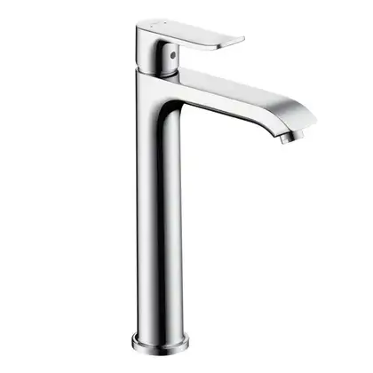 Смеситель для раковины, однорычажный Hansgrohe Metris (цвет - хром), с донным клапаном (31183000) фото 1 Aquada.com.ua Смеситель для раковины, однорычажный Hansgrohe Metris (цвет - хром), с донным клапаном (31183000) фото 1 Aquada.com.ua