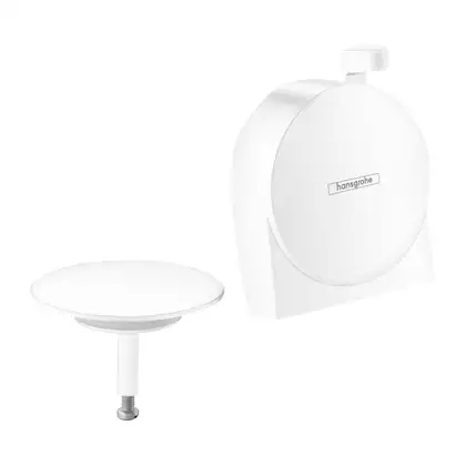 Накладки на слив-перелив для ванны Hansgrohe Exafill S (цвет - белый матовый) (58117700) фото 1 Aquada.com.ua