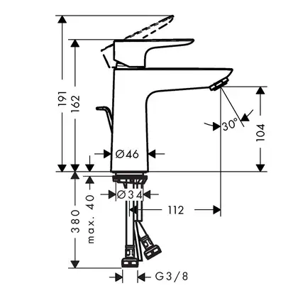 Набор смесителей для душа 3-в-1 Hansgrohe Talis E/Crometta (цвет - хром) (71760112) фото 6 Aquada.com.ua Набор смесителей для душа 3-в-1 Hansgrohe Talis E/Crometta (цвет - хром) (71760112) фото 6 Aquada.com.ua