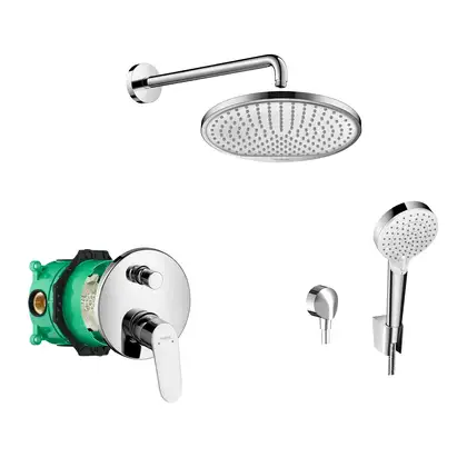 Душевая система скрытого монтажа Hansgrohe Focus (цвет - хром) (72494000) фото 1 Aquada.com.ua Душевая система скрытого монтажа Hansgrohe Focus (цвет - хром) (72494000) фото 1 Aquada.com.ua