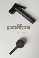 Гигиенический душ со смесителем и шлангом Paffoni Tweet Round Mix (цвет - чёрный матовый) (ZDUP110NO) фото 3 Aquada.com.ua