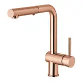 Смеситель для кухни Paffoni Light (LIG285ROSE-MET)
