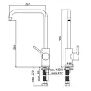 Смеситель для кухни Paffoni Light (цвет - хром) (LIG980CR) фото 2 Aquada.com.ua