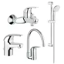 GROHE Набiр змiшувачiв для ванни та кухні EUROECO 4 в 1 (123242K) (123242K) фото 13 Aquada.com.ua