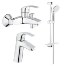 GROHE Набір для ванни Eurosmart  3 в 1 (123246M) (123246M) фото 11 Aquada.com.ua
