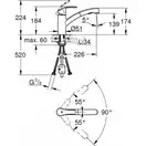 Смеситель для кухни Grohe Eurosmart (цвет - хром) (30305000) фото 15 Aquada.com.ua
