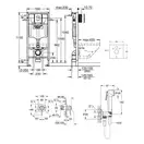 Комплект Grohe инсталляция Rapid SL 38827000 + набор для гигиенического душа со смесителем BauClassic 2904800S (388270002904800S) фото 2 Aquada.com.ua