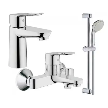 GROHE Набор смесителей для ванны BauLoop (123214s) (123214S) фото 12 Aquada.com.ua