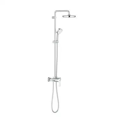 GROHE Душевая система с однорычажным смесителем настенного монтажа Tempesta Cosmopolitan System 210  (26224001) фото 8 Aquada.com.ua