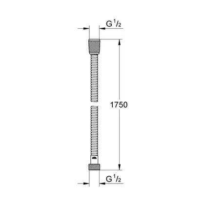GROHE Металлический душевой шланг 1750 мм Relexaflex Metal (28139000) фото 7 Aquada.com.ua GROHE Металлический душевой шланг 1750 мм Relexaflex Metal (28139000) фото 7 Aquada.com.ua