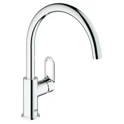 Смеситель для кухни Grohe Bau Loop (цвет - хром) (31368000) фото 8 Aquada.com.ua Смеситель для кухни Grohe Bau Loop (цвет - хром) (31368000) фото 8 Aquada.com.ua