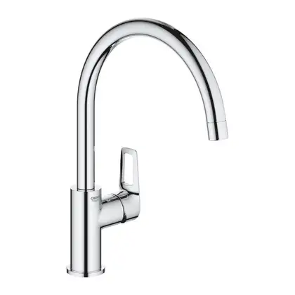 Смеситель для кухни Grohe Bau Loop (цвет - хром) (31368001) фото 5 Aquada.com.ua Смеситель для кухни Grohe Bau Loop (цвет - хром) (31368001) фото 5 Aquada.com.ua