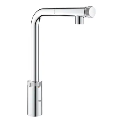 Смеситель для кухни с выдвижным изливом Grohe Minta SmartControl 31613000 фото 5 Aquada.com.ua