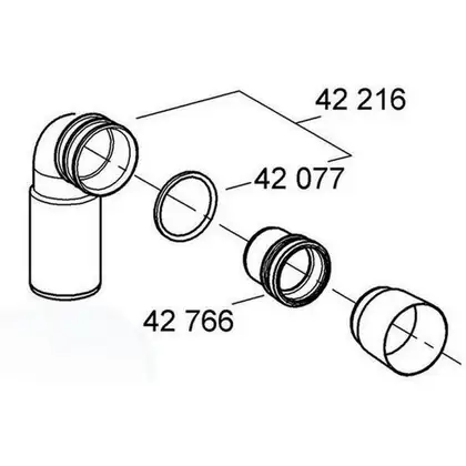 Удлинение сливной трубы для инсталляции Grohe 42766000 фото 6 Aquada.com.ua Удлинение сливной трубы для инсталляции Grohe 42766000 фото 6 Aquada.com.ua