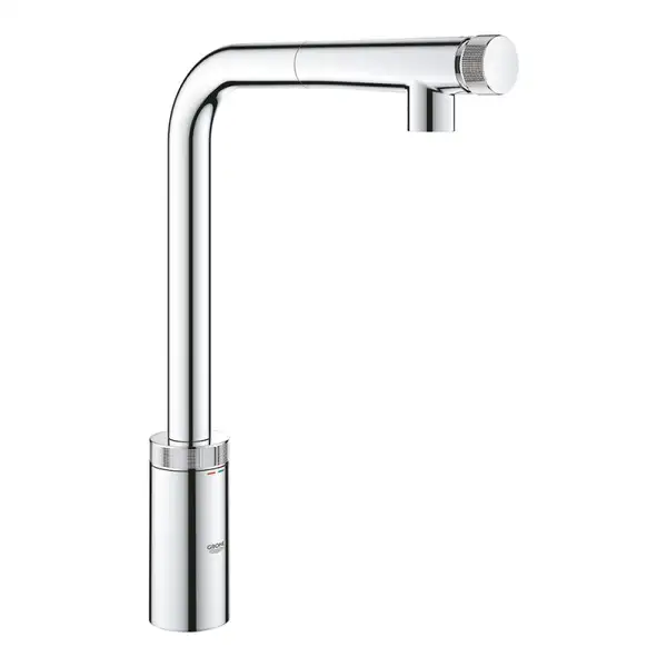 Смеситель для кухни с выдвижным изливом Grohe Minta SmartControl 31613000 фото 5 Aquada.com.ua