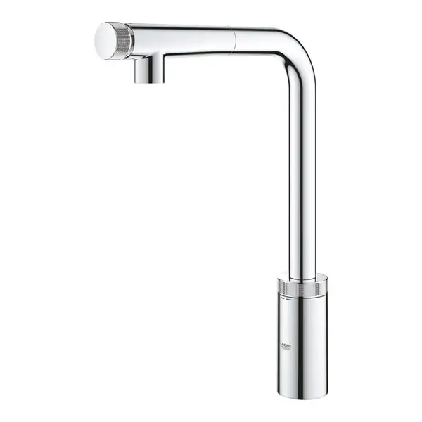 Смеситель для кухни с выдвижным изливом Grohe Minta SmartControl 31613000 фото 8 Aquada.com.ua
