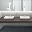 Раковина накладная на столешницу Duravit DuraStyle 43 х 43 см (0349430000) фото 2 Aquada.com.ua