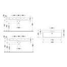 Раковина мебельная Duravit Vero 120 х 47 см (0454120027) фото 2 Aquada.com.ua