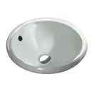 Встраиваемая раковина Duravit Architec d=47 см, с переливом (0468470000) фото 1 Aquada.com.ua