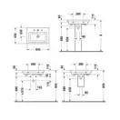 Раковина для мебели Duravit 2nd floor 60х43 см (0491600030) фото 2 Aquada.com.ua