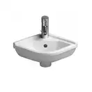 Раковина угловая Duravit Starck 3 43х38 см (0752440000) фото 1 Aquada.com.ua