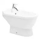 Биде напольное Duravit Starck3 65,5х36,5 см, цвет белый (удлиненное) (2234100000) фото 1 Aquada.com.ua