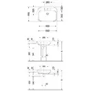 Раковина Duravit Happy D.2 65х49,5 см (2316650000) фото 2 Aquada.com.ua