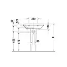Раковина Duravit DuraStyle 65х44 см (2319650030) фото 6 Aquada.com.ua