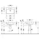 Раковина Duravit Me by Starck 60х46 см (2335600000) фото 4 Aquada.com.ua