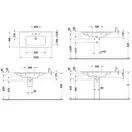 Раковина мебельная Duravit Me by Starck 63 x 49 см (2336630000) фото 2 Aquada.com.ua