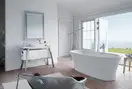 Раковина накладная на столешницу Duravit Cape Cod 46 х 46 см (2340460000) фото 3 Aquada.com.ua