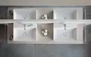 Раковина накладная на столешницу Duravit DuraSquare 60 х 37 см, шлифованная (2354600041) фото 2 Aquada.com.ua