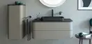 Раковина накладная на столешницу Duravit Happy D.2 Plus 60 х 40 см, антрацит (2359601300) фото 3 Aquada.com.ua