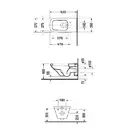 Унитаз подвесной Duravit DuraStyle (2537090000) фото 4 Aquada.com.ua