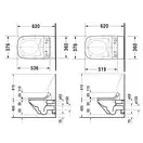 Унитаз подвесной Duravit DuraStyle (2542590000) фото 4 Aquada.com.ua