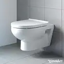 Унитаз DURAVIT Durastyle Basic Rimless с сиденьем Soft Close (45620900A1) фото 3 Aquada.com.ua