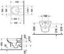 Унитаз DURAVIT Durastyle Basic Rimless с сиденьем Soft Close (45620900A1) фото 6 Aquada.com.ua