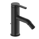 Смеситель для биде Duravit C.1 (цвет - чёрный матовый), с донным клапаном (C12400001046) фото 1 Aquada.com.ua