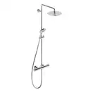 Душевая система с термостатом Duravit C.1 (цвет - хром) (C14280008010) фото 1 Aquada.com.ua