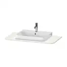 Консоль с 1 одним вырезом Duravit Happy D.2 Plus 100 х 55 см, скавдинавский белый шелковисто-матовый лак (HP031E03939) фото 1 Aquada.com.ua