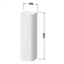 Шкафчик подвесной Duravit Happy D.2 Plus 40 х 36 х h133,6 см, серо-коричневый шелковисто-матовый лак (HP1261R6060) фото 2 Aquada.com.ua